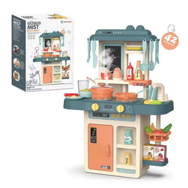 Cuisine Jouet Électronique avec Effets de Vapeur – 42 Accessoires Inclus