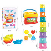 Lot de 9 jouet montessori