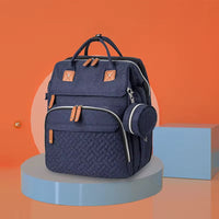 Sac à Dos à Langer 2-en-1 avec Lit Bébé Pliable