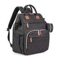 Sac à Dos à Langer 2-en-1 avec Lit Bébé Pliable