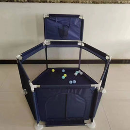 Parc de jeux pliable avec panier 130cmx 110cmx 65 cm  sans ballons