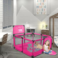 parc de jeu Xl ,10 balles offertes 140cm X140cmx 5 cm, 10 balles, comprises, 3 couleurs bleu gris ou rose