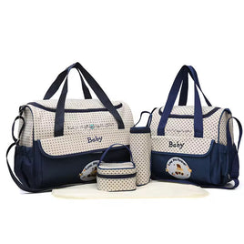 Set de Sacs à Langer – 5 Pièces Multifonction