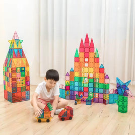 100 pièces Tuiles Blocs de construction avec roues