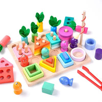 Jeu de tri Montessori : Notre jeu de formes et de couleurs