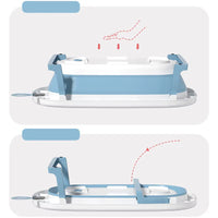 Baignoire Bébé Pliable  avec coussin