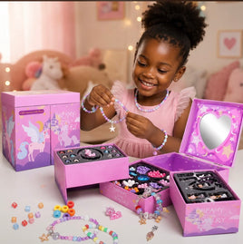 ✨ Coffret Créatif de Bijoux Licorne – Le Cadeau Idéal pour les Petites Créatrices ✨ (Copie)
