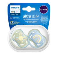 Philips Avent Ultra Air Pacifier 0-6 mois ) -plusieur design dispo