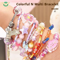 Coffret Bijoux Fille – 3200 pieces Kit DIY Complet de Création de Bracelets et Pendentifs (3 en 1)