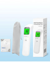 Thermomètre Frontal Infrarouge Sans Contact – Mesure Instantanée – Précis et Hygiénique – Écran LCD – Adultes, Enfants et Bébés