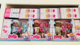 🧸  Poupée “Baby New Style” – Poupée + Accessoires – Coffret Cadeau