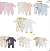 👶 Lot de 3 Grenouillères Bébé – Douces, Pratiques et Adorables