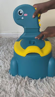 pot de chambre pour enfants en forme de dinosaure
