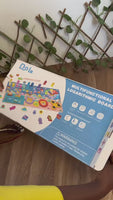 Tableau d’Activité Montessori Multifonction – Le Jeu Éducatif Complet pour Grandir en S’Amusant !