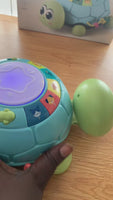 🐢 Jouet Tortue Musicale Interactive pour Bébé – Jouet Éducatif avec Lumières et Sons