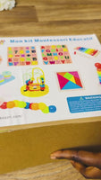 Kit Montessori , 9 jouets Éducatifs évolutifs