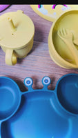 Set Repas en silicone Pour Enfant - 6pieces , 5 Couleurs au Choix (Copie)